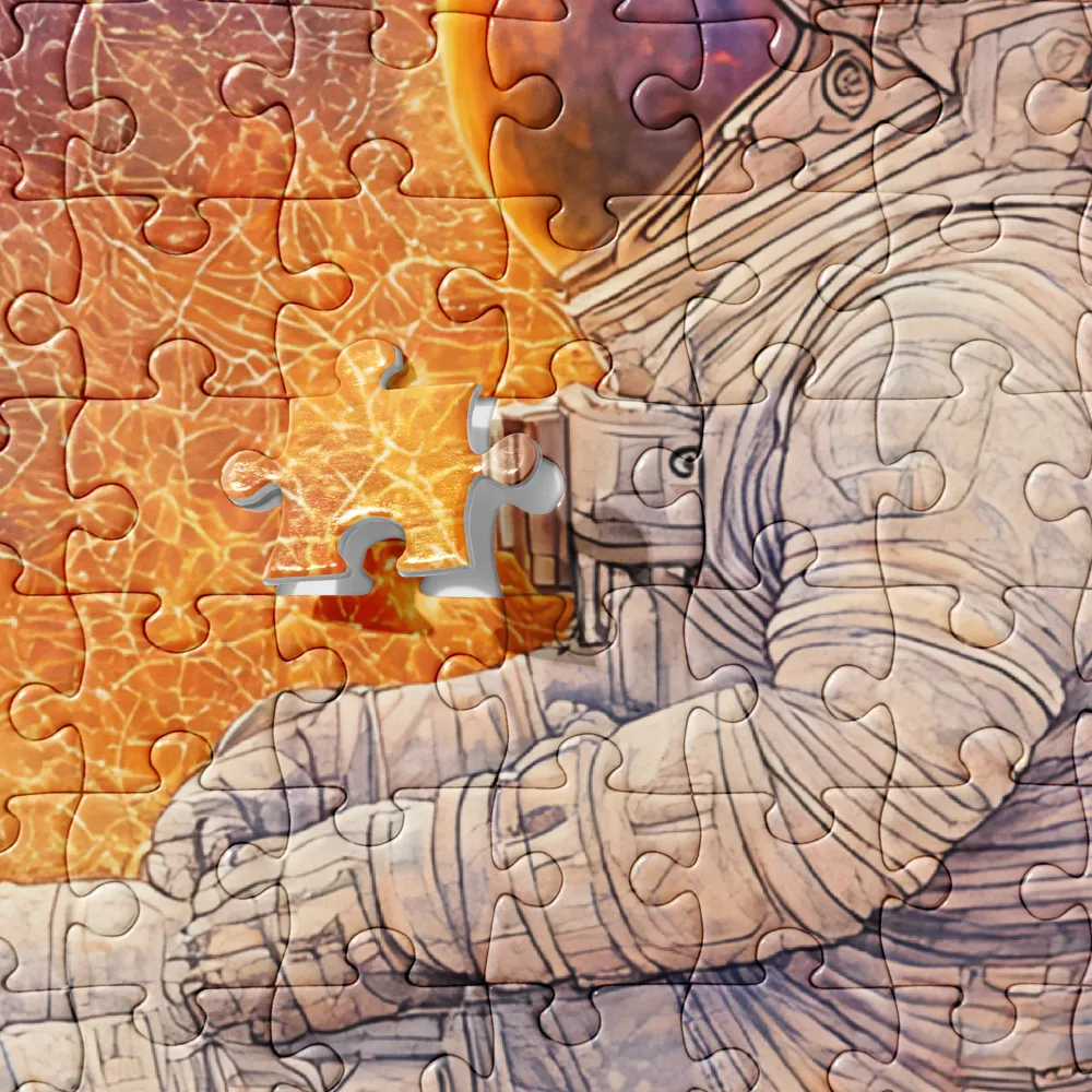 Cosmic Contemplation | Jigsaw Puzzle | 252 pieces