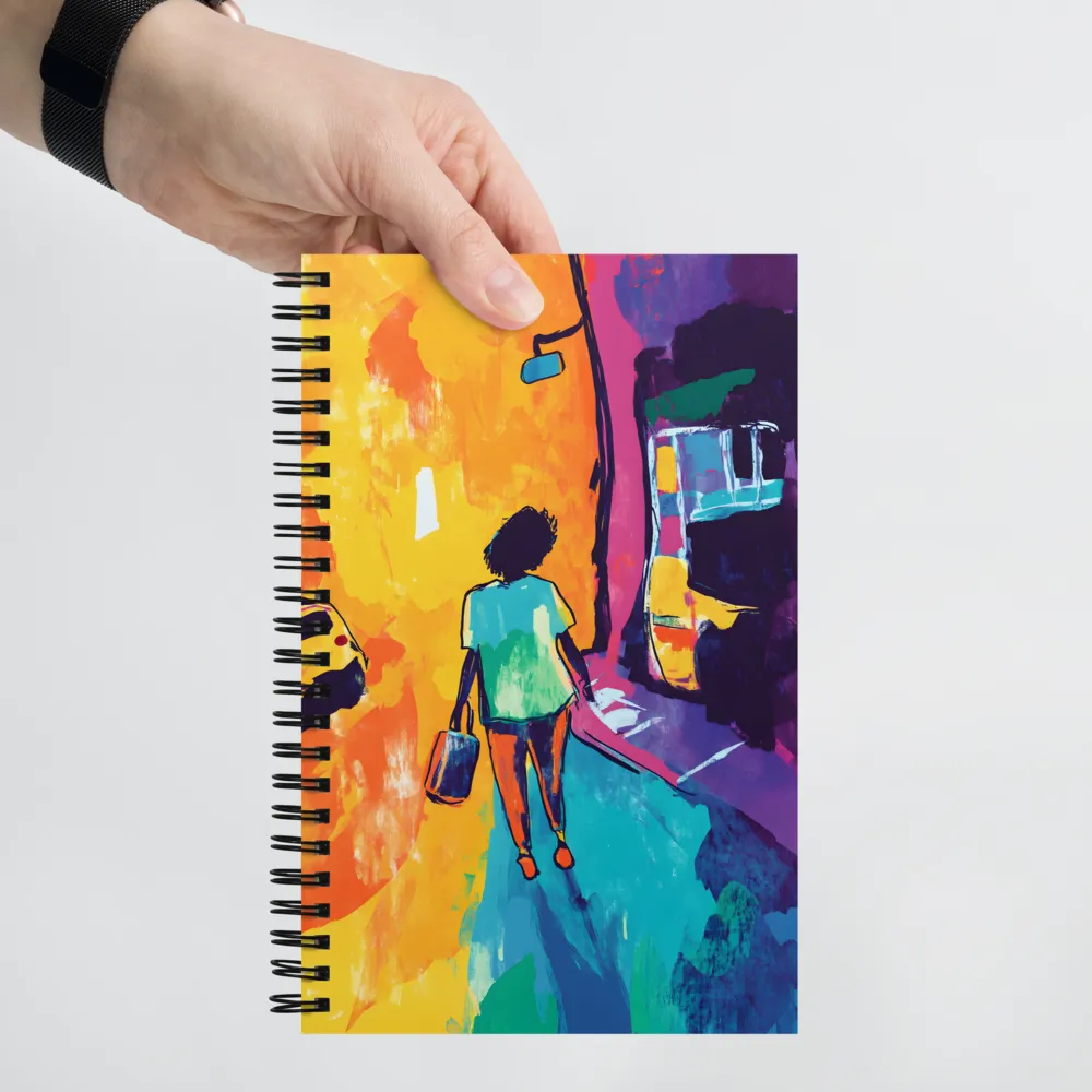 Expressive Urban Journey 
 Spiral Notebook | 140 pages