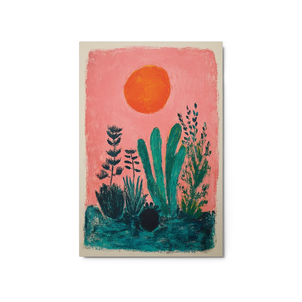 Desert Sun Bloom | Art Print