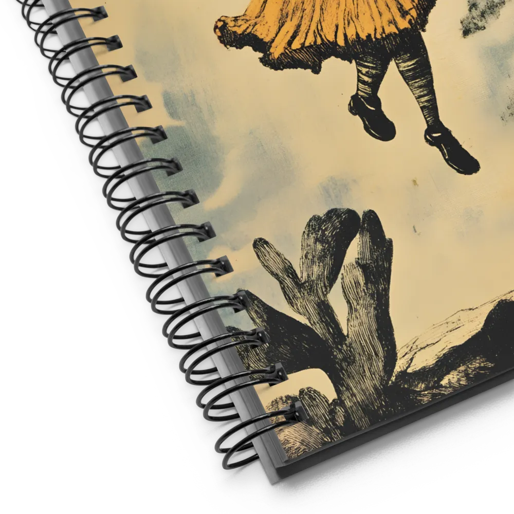 Upward Drift — Girl with Umbrella and Balloons