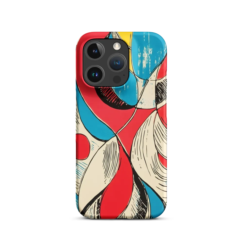 Abstract Geometric Pattern in Bold Colors | Phone Case