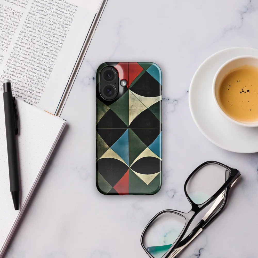 Interlocking Diamond Pattern 
 Samsung Galaxy S10 | Snap Case