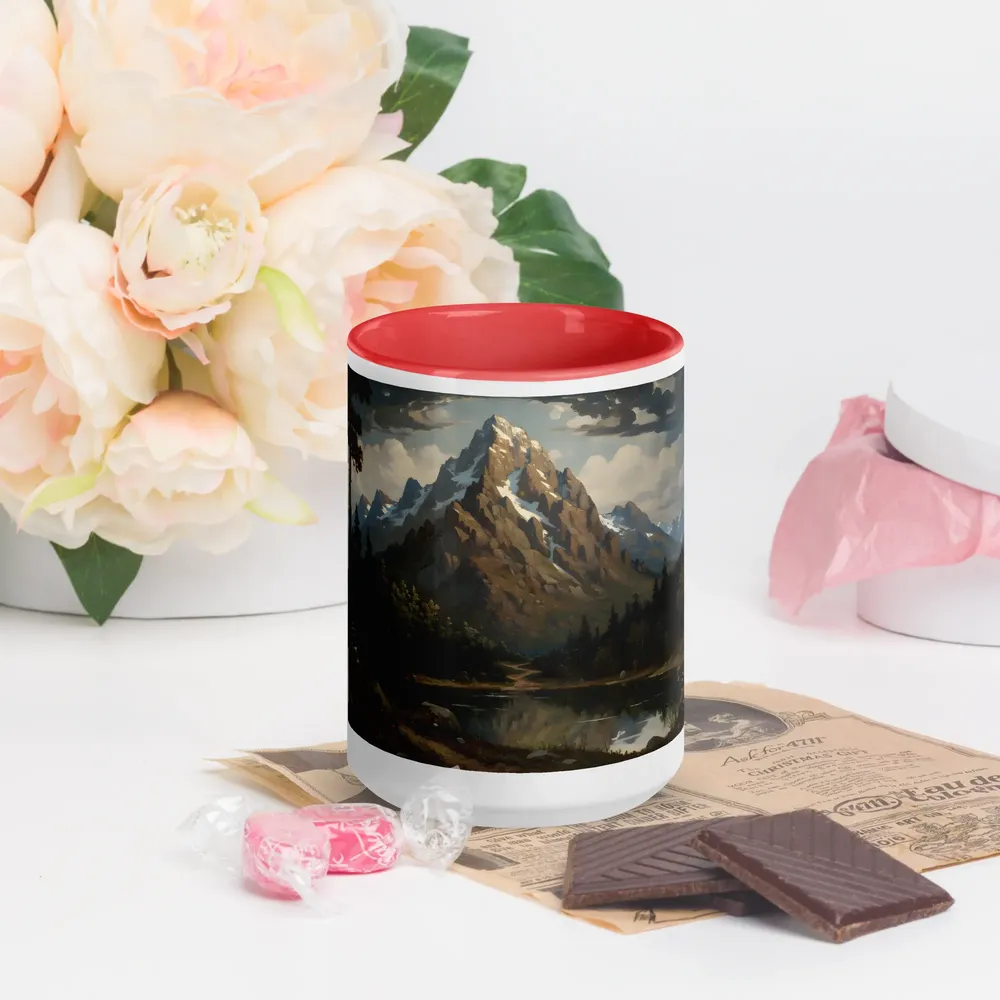 Alpine Reflection 
 Mug with Black inside | 15 oz