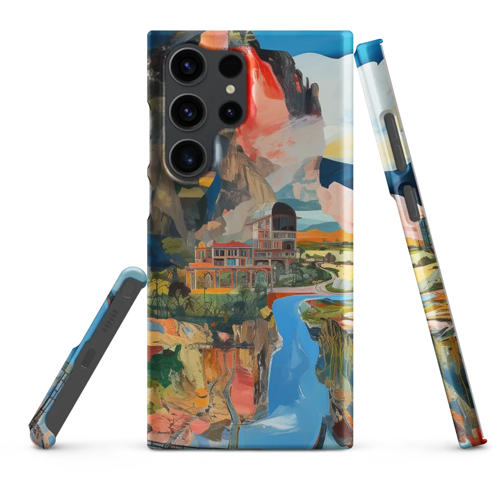 Abstract Contemporary Landscape | Phone Case