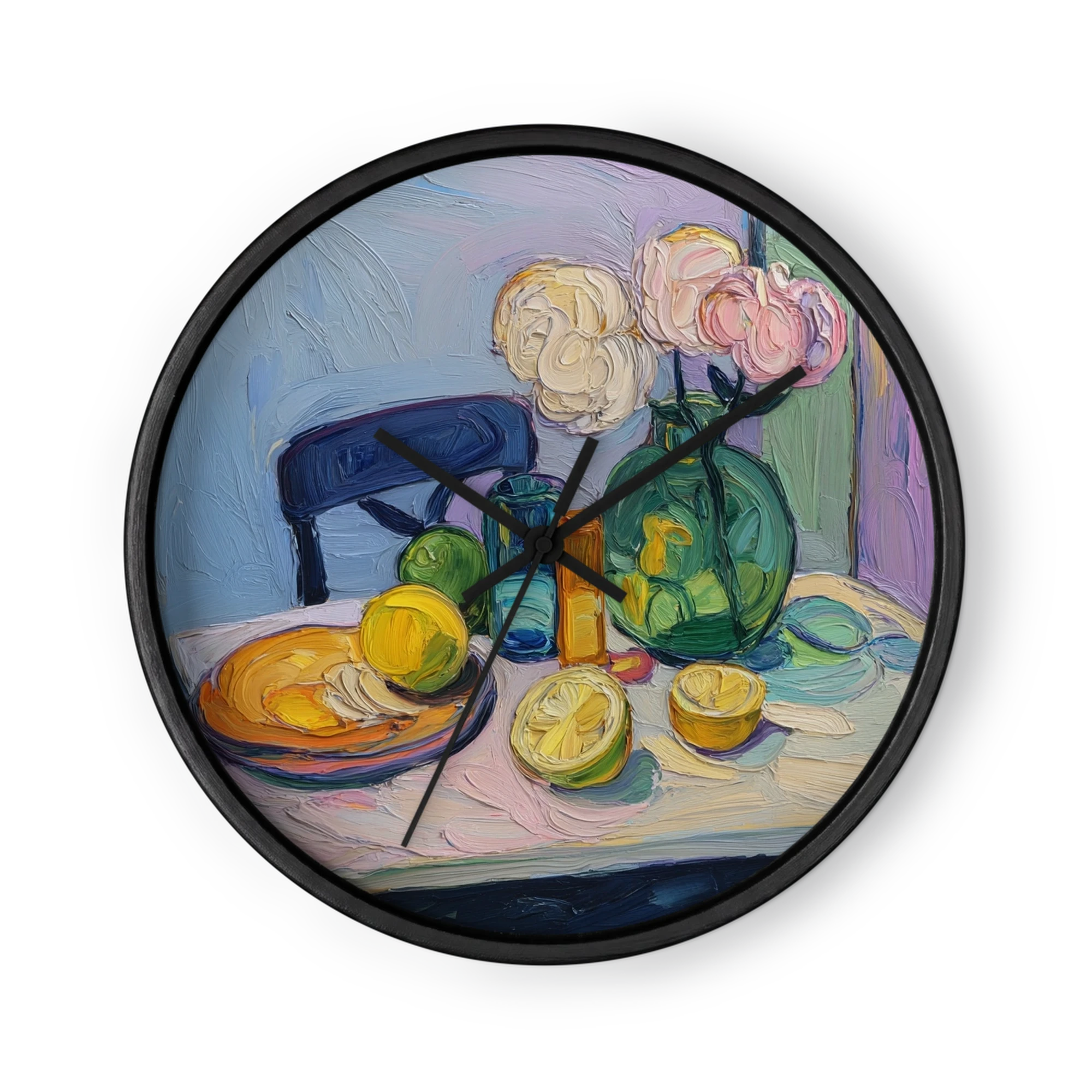 Still Life with Lemons and Flowers