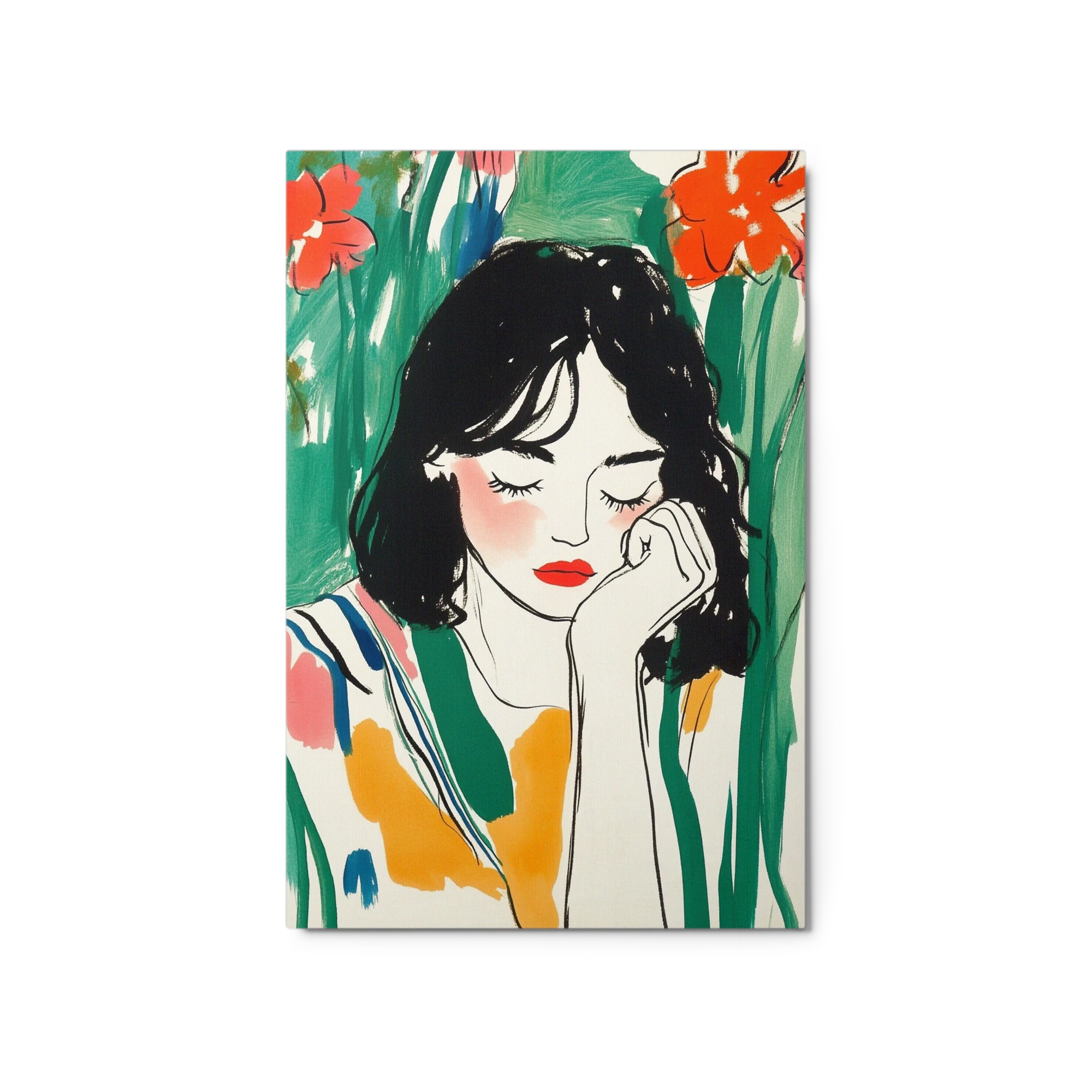 Modern Expressionist Portrait of a Woman