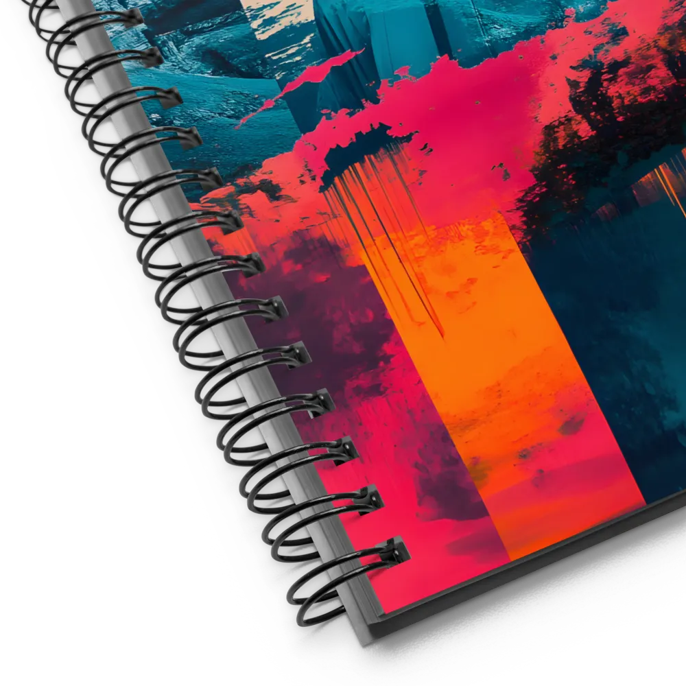 Fragmented Horizon 
 Spiral Notebook | 140 pages