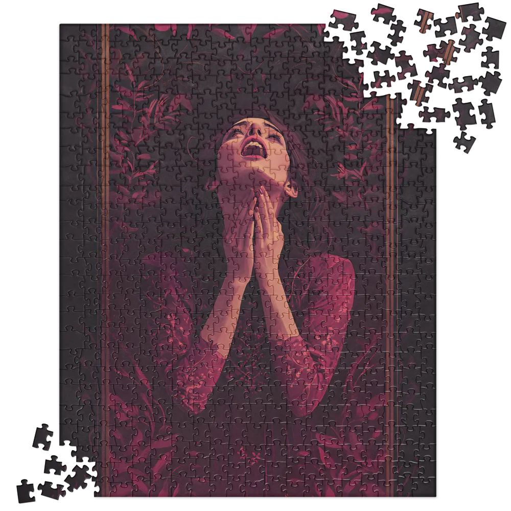 Crimson Ecstasy 
 Jigsaw Puzzle in Tin Box