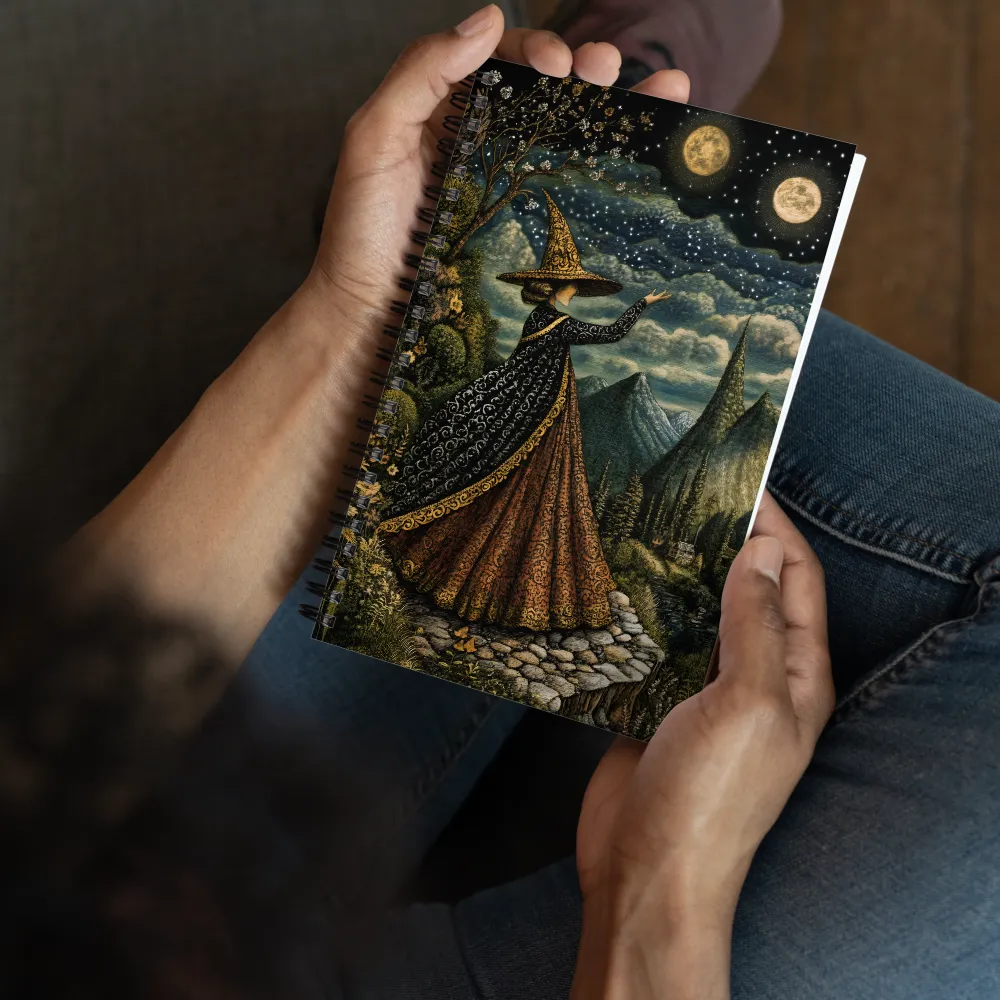The Moon Witch 
 Spiral Notebook | 140 pages