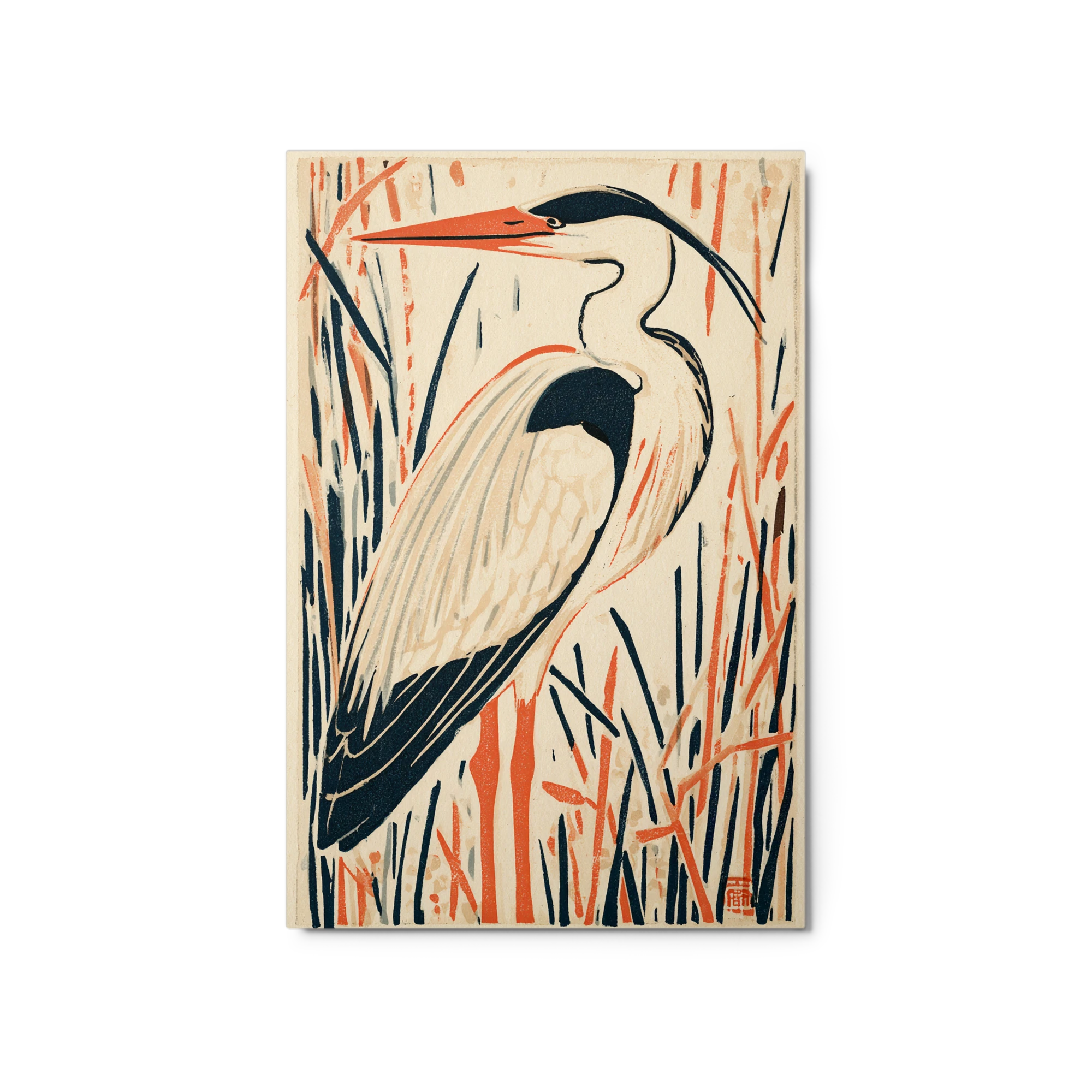 Heron in the Reeds