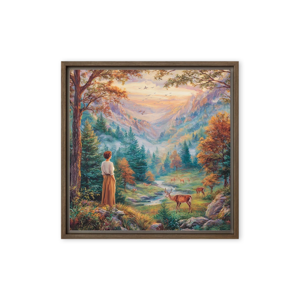 Enchanted Forest Valley | Art Print