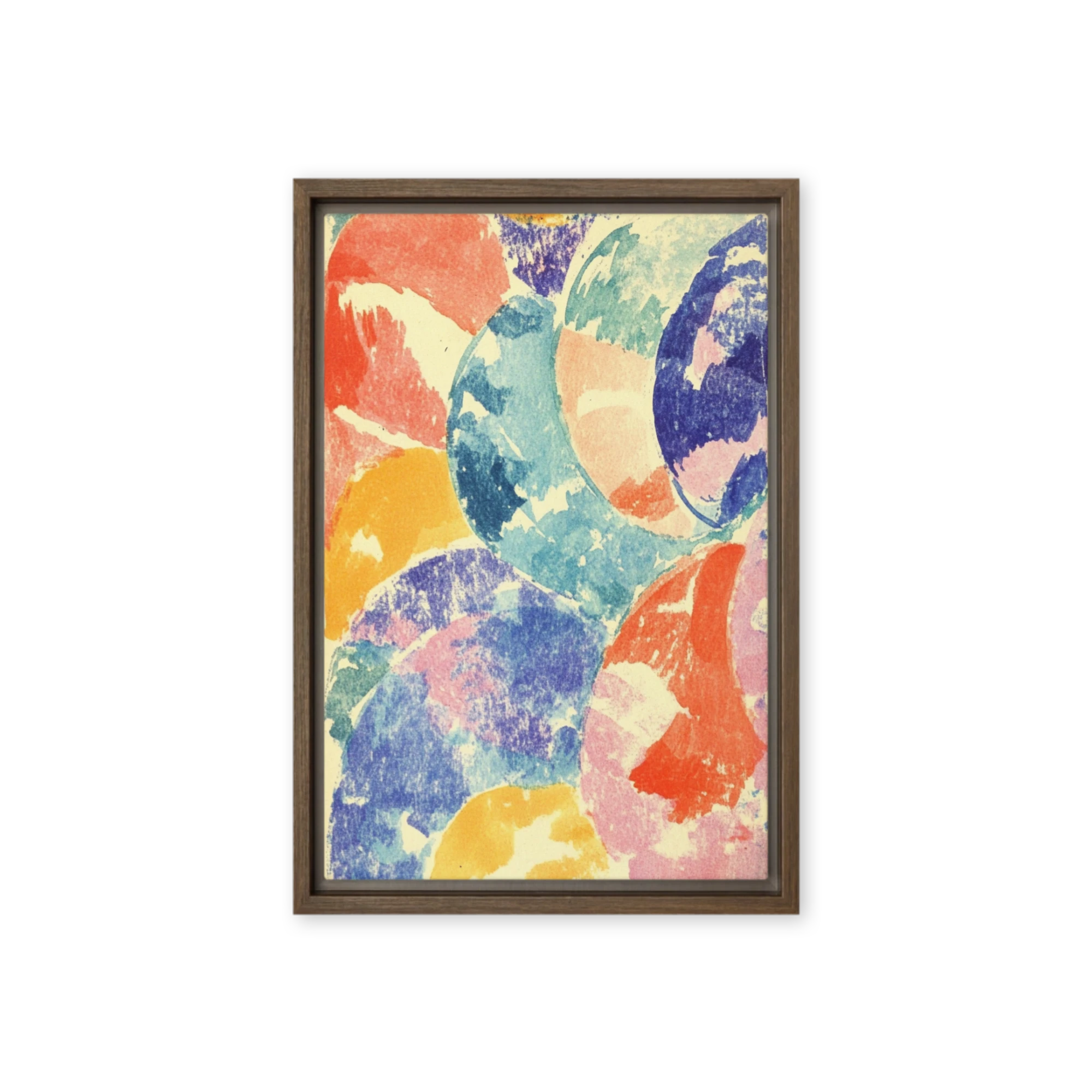 Colorful Overlapping Circles | Art Print