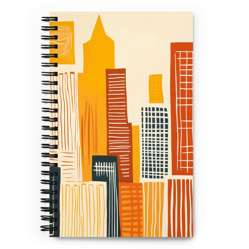 Urban Geometry 
 Spiral Notebook | 140 pages