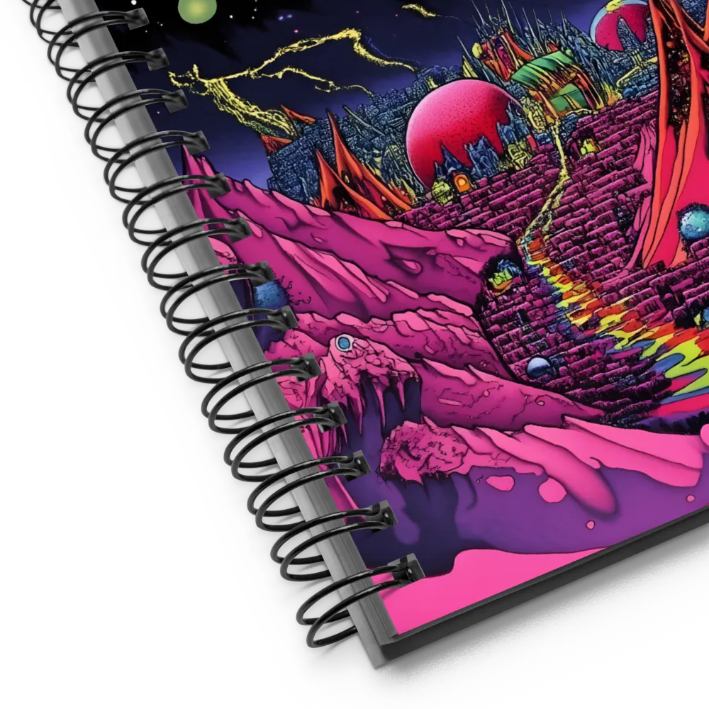 Cosmic Dreamscape 
 Spiral Notebook | 140 pages