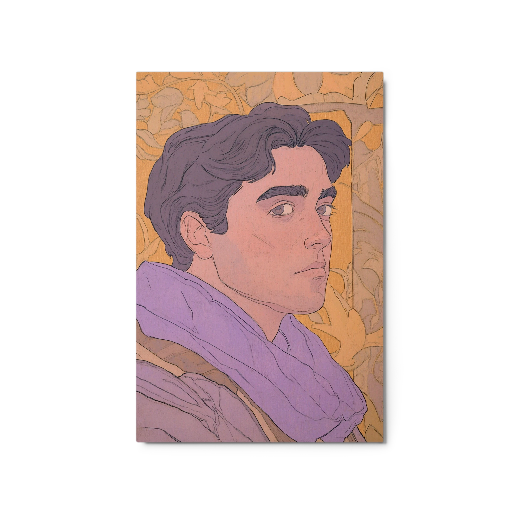 Art Nouveau Male Portrait