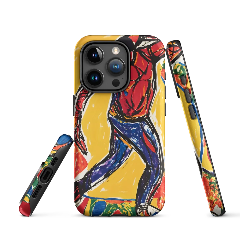 Expressive Dancer in Motion | Phone Case