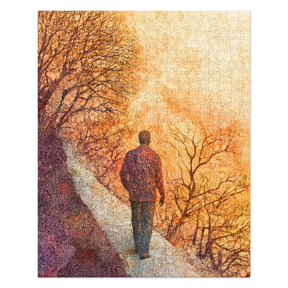 The Mosaic Journey 
 Jigsaw Puzzle in Tin Box