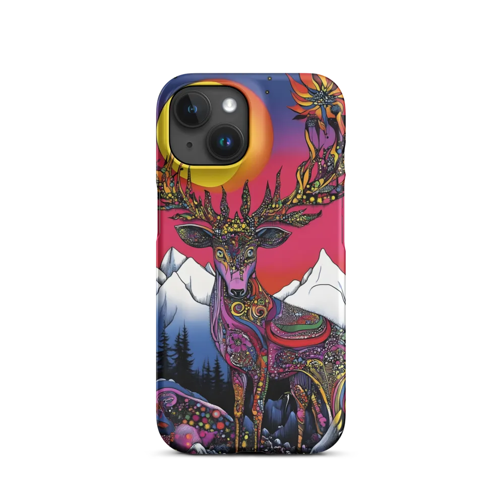 Surreal Colorful Deer Illustration | Phone Case