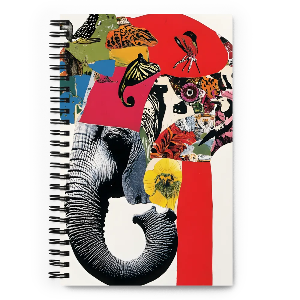 Elephant of Fragments 
 Spiral Notebook | 140 pages