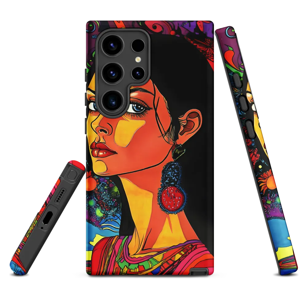 Psychedelic Portrait of a Woman | Phone Case