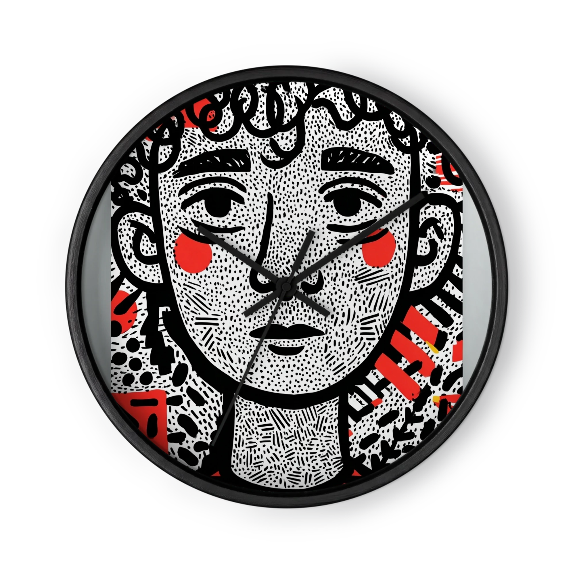 Dotted Red Portrait