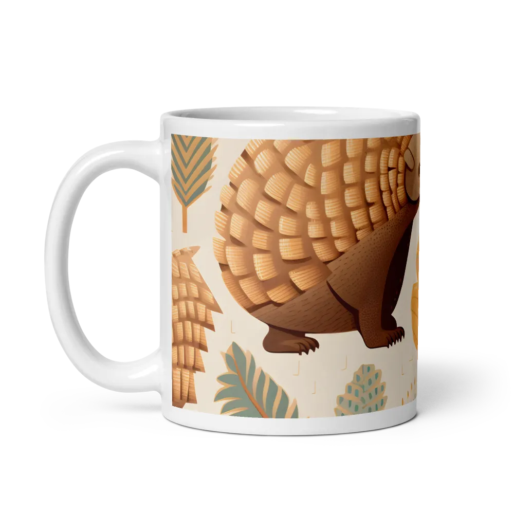Pangolins in a Whimsical Habitat