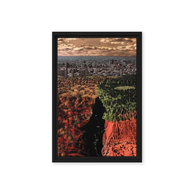 Contrasting Realms | Art Print