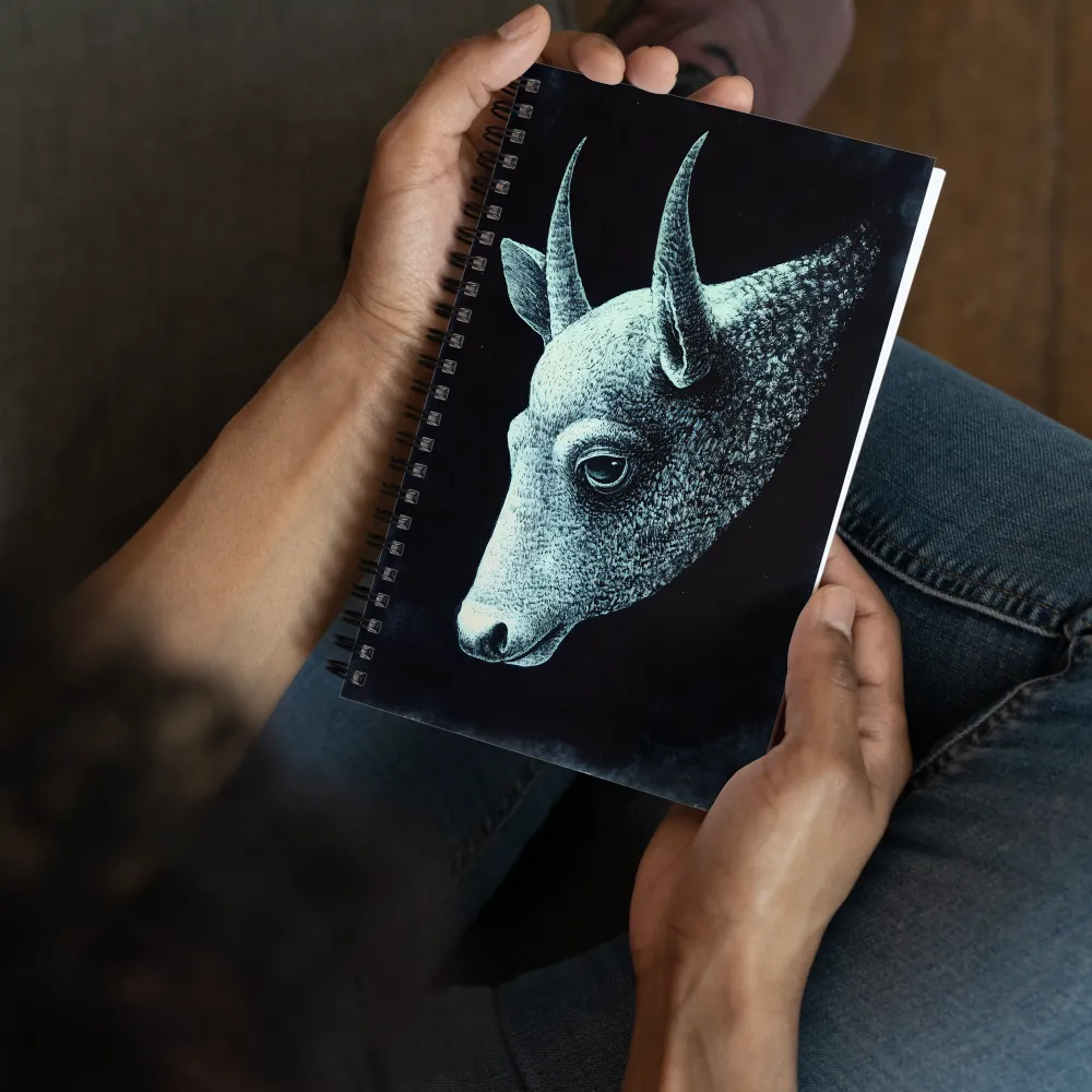 Horned Gaze 
 Spiral Notebook | 140 pages