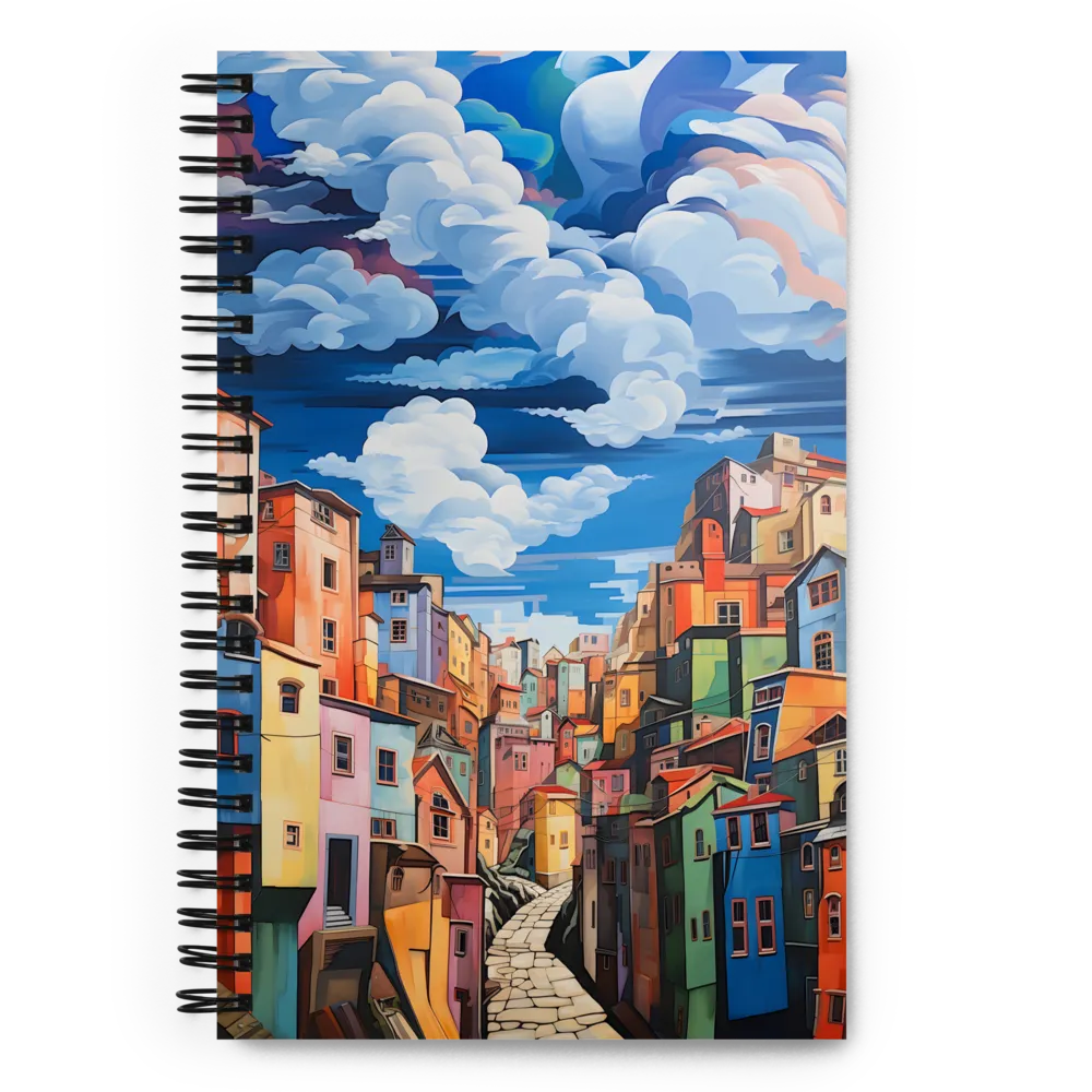 Whimsical Heights: A Vibrant Cityscape