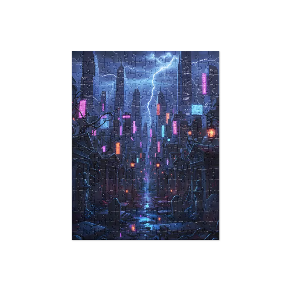 Electric Necropolis 
 Jigsaw Puzzle