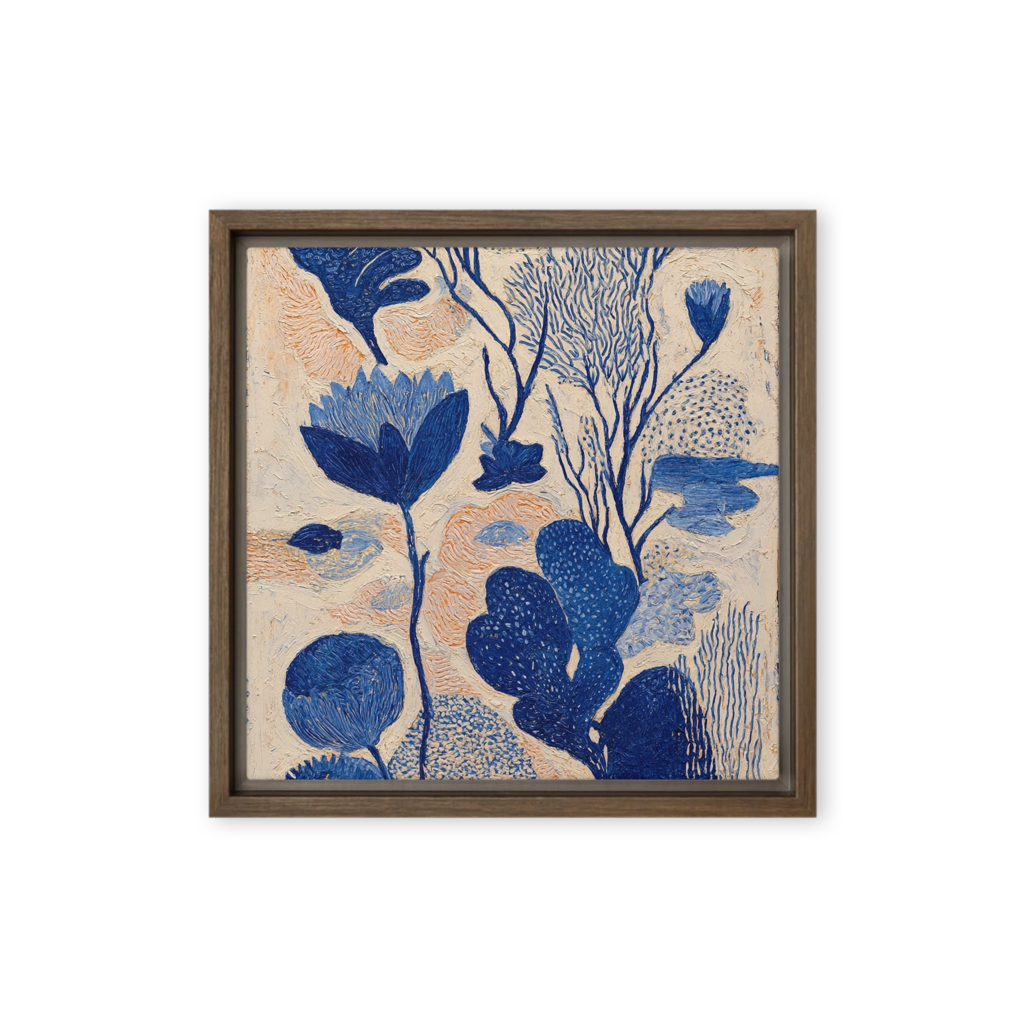 Cobalt Botanical Study