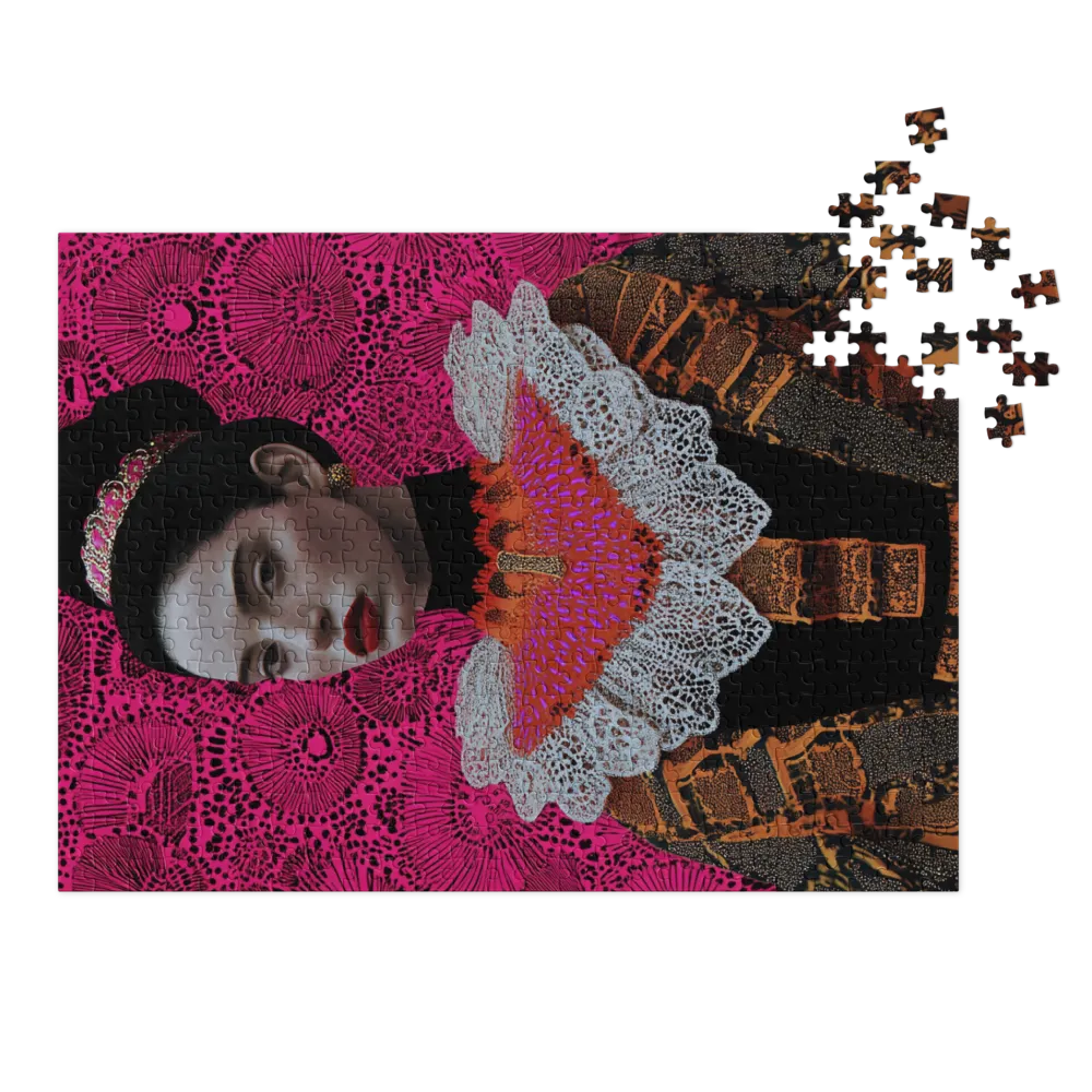Modern Digital Portrait of Woman