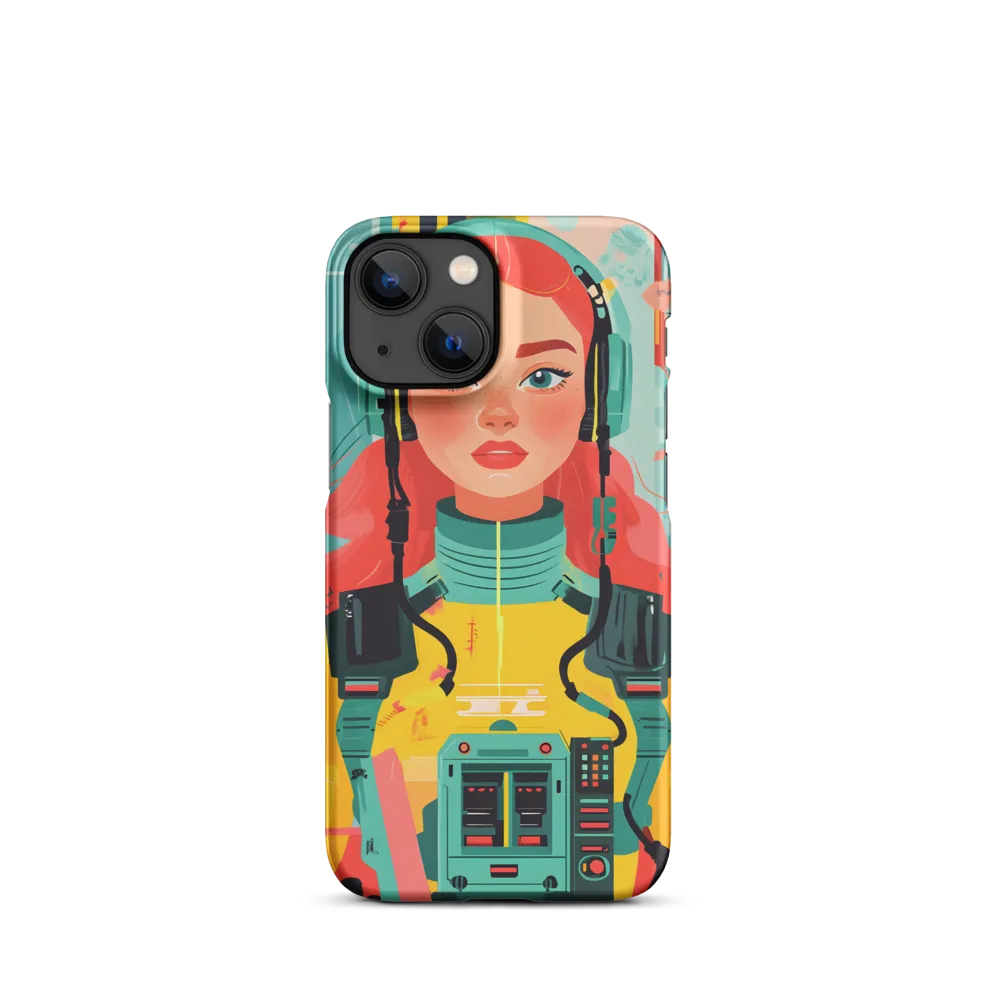 Female Astronaut Portrait | Phone Case