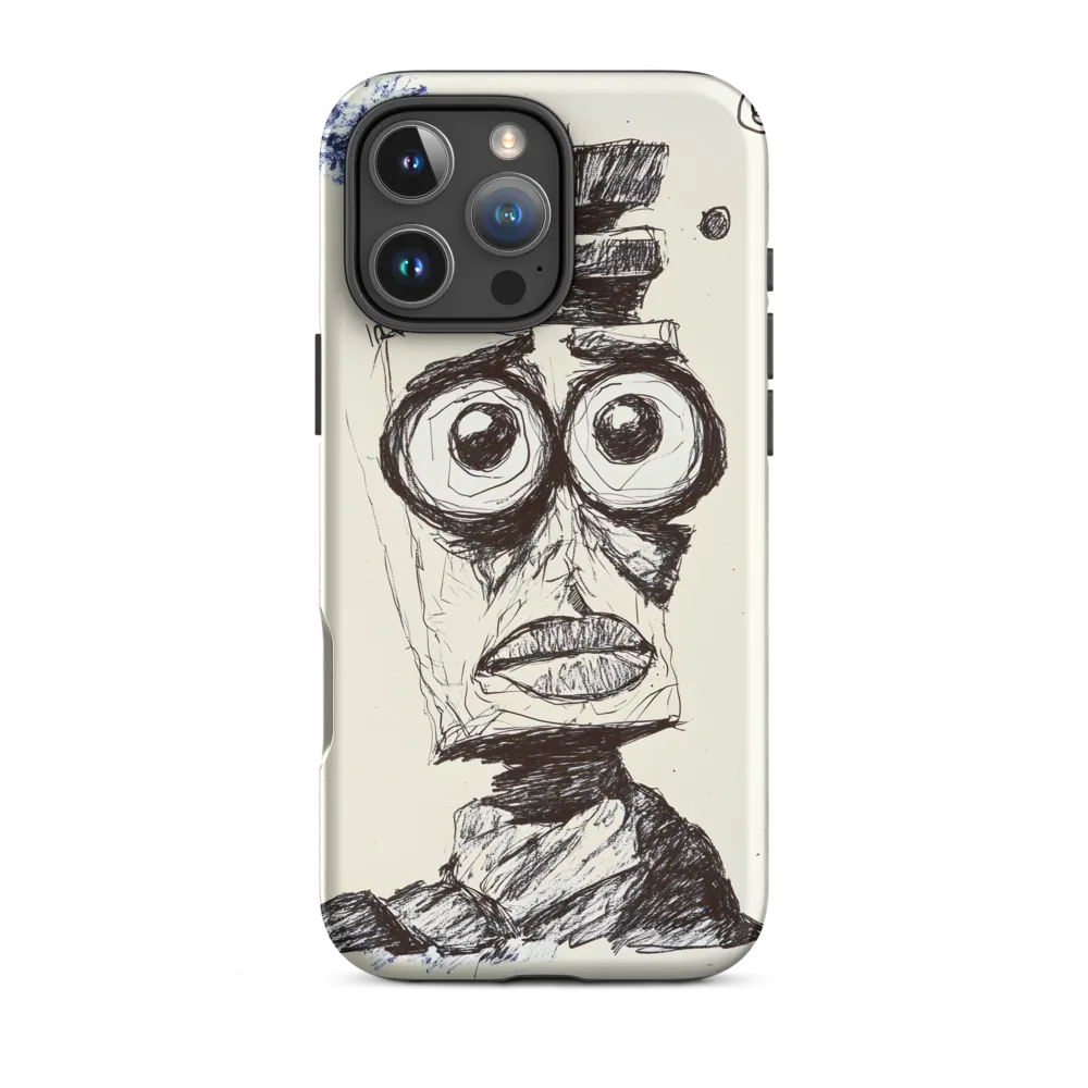 Abstract Surrealist Figure in Cubism | Phone Case