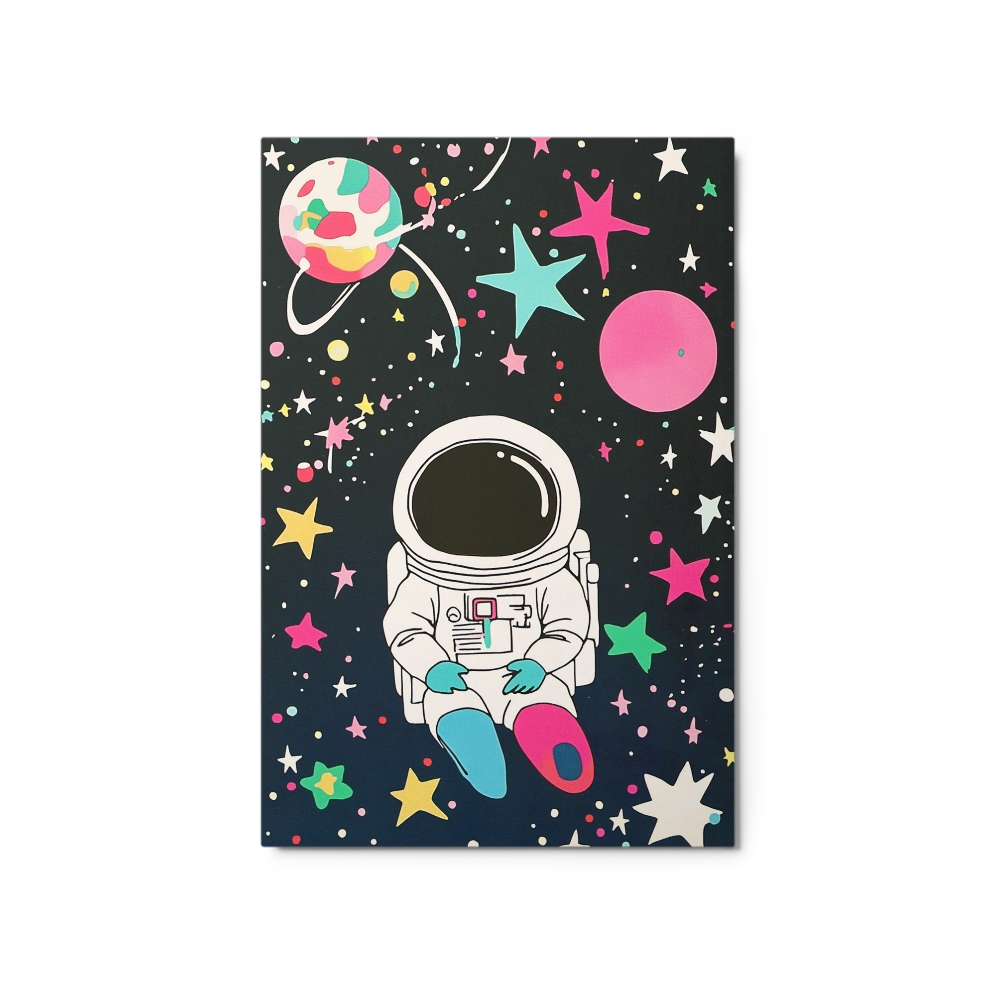 Astronaut in Space Design