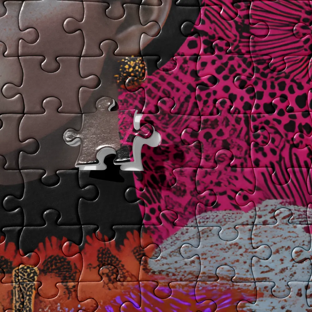 The Patterned Lady 
 Jigsaw Puzzle