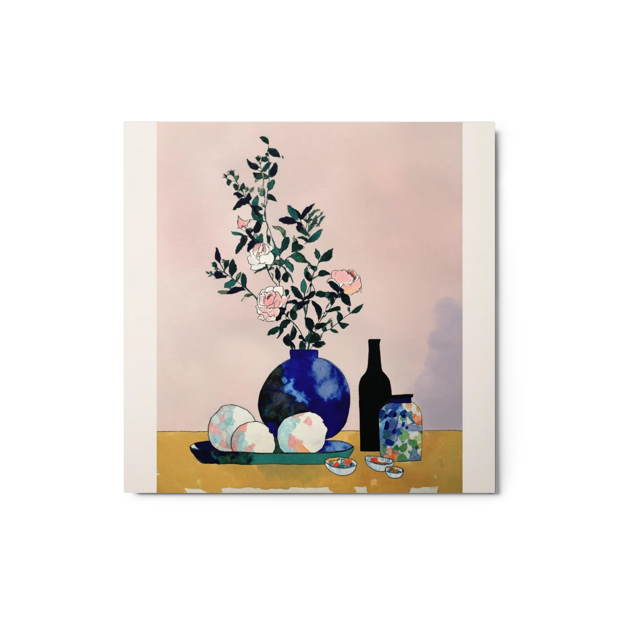 Still Life with Blue Vase