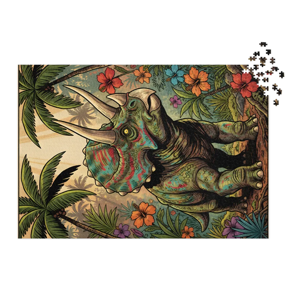 Tropical Triceratops