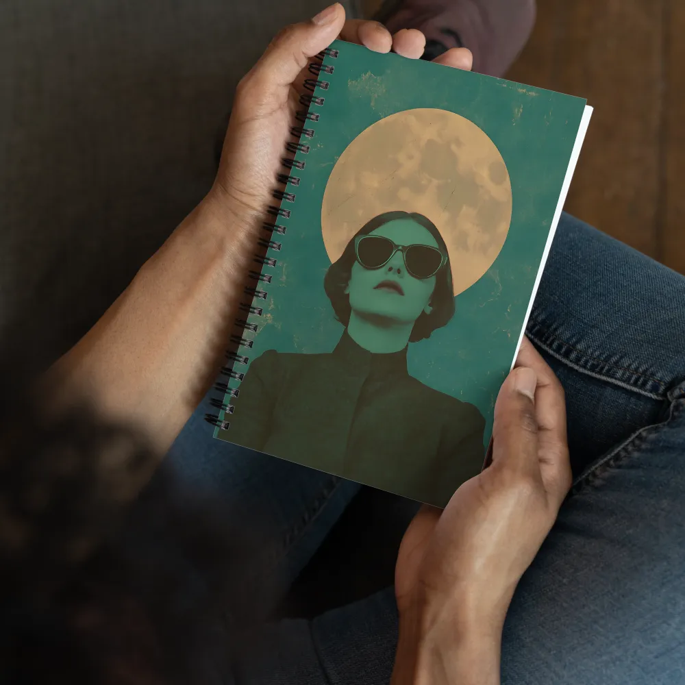 Lunar Gaze 
 Spiral Notebook | 140 pages