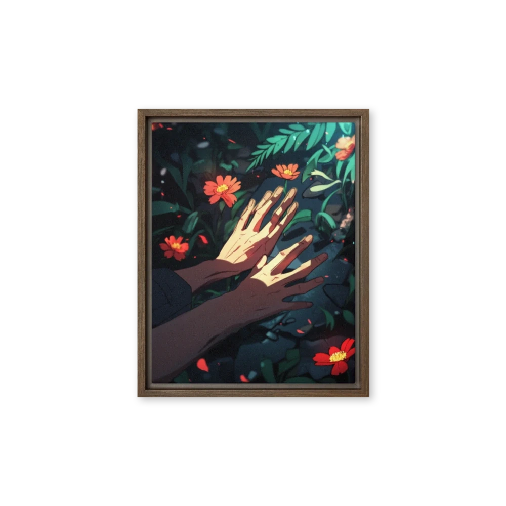 Embrace of Light and Nature | Art Print