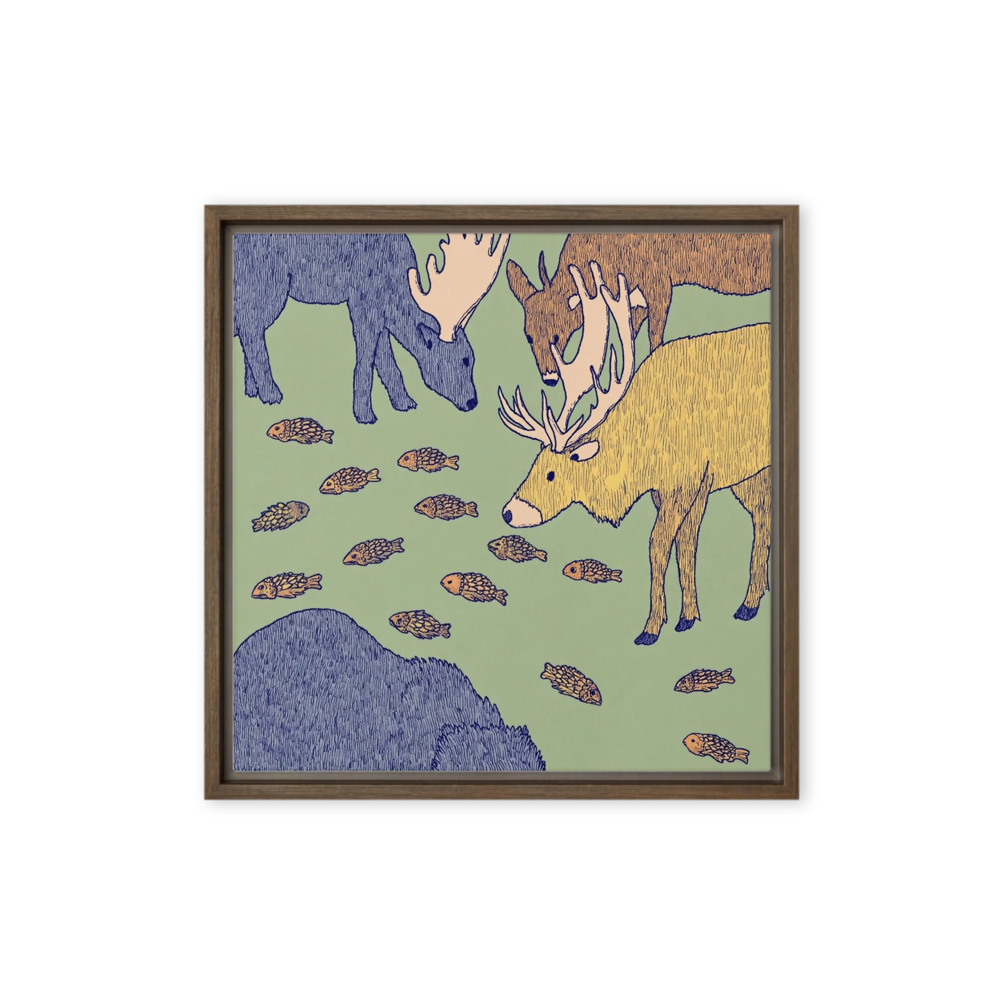Forest Encounters with Fish