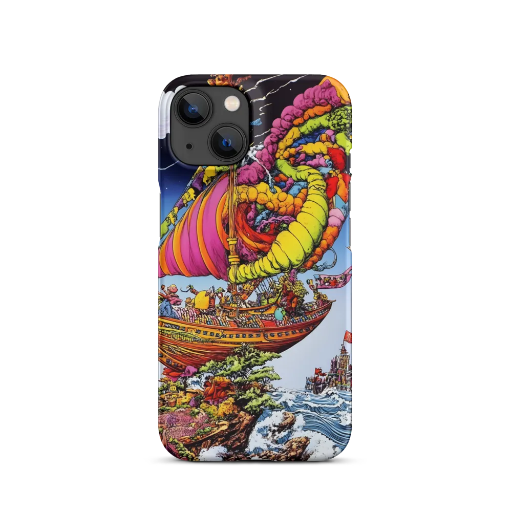 Surreal Ship with Dragon | Phone Case