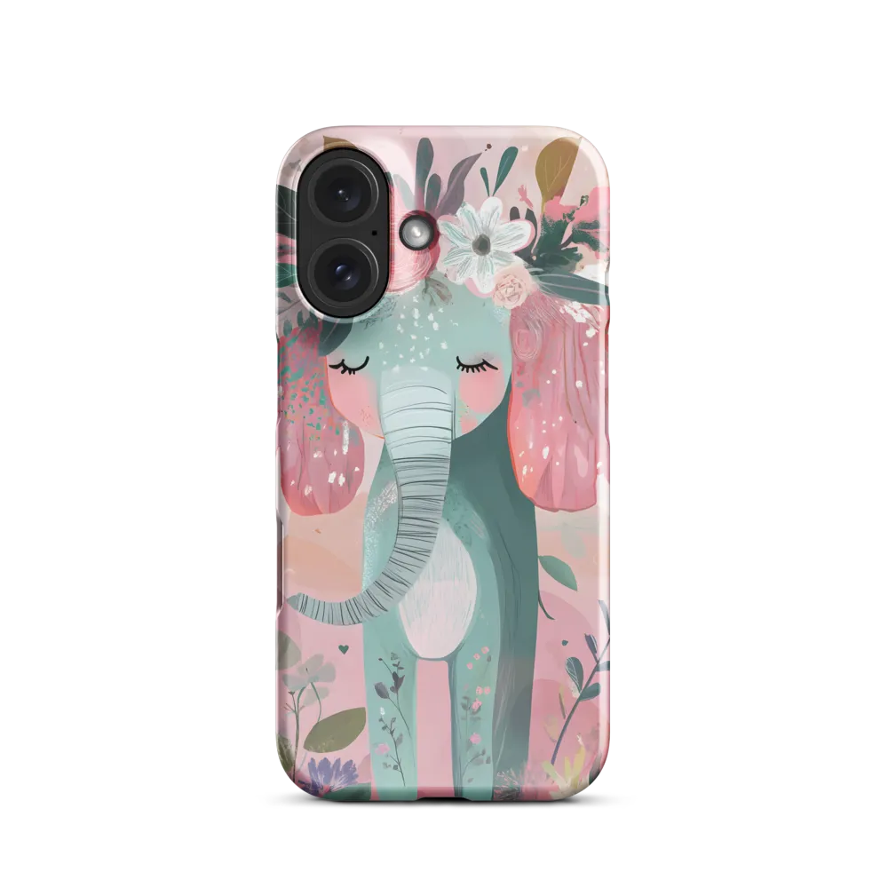 Whimsical Elephant in Bloom