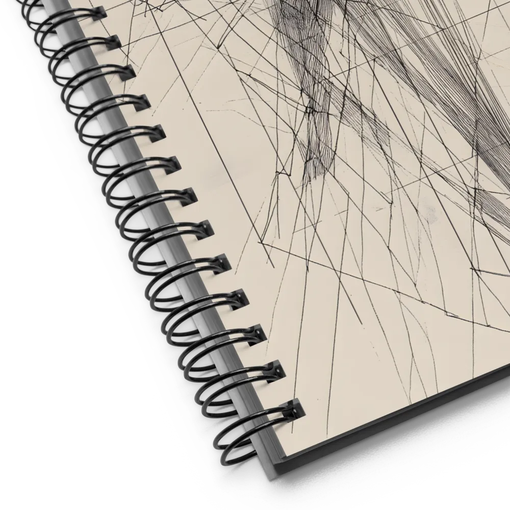 Contemplative Geometric Figure 
 Spiral Notebook | 140 pages