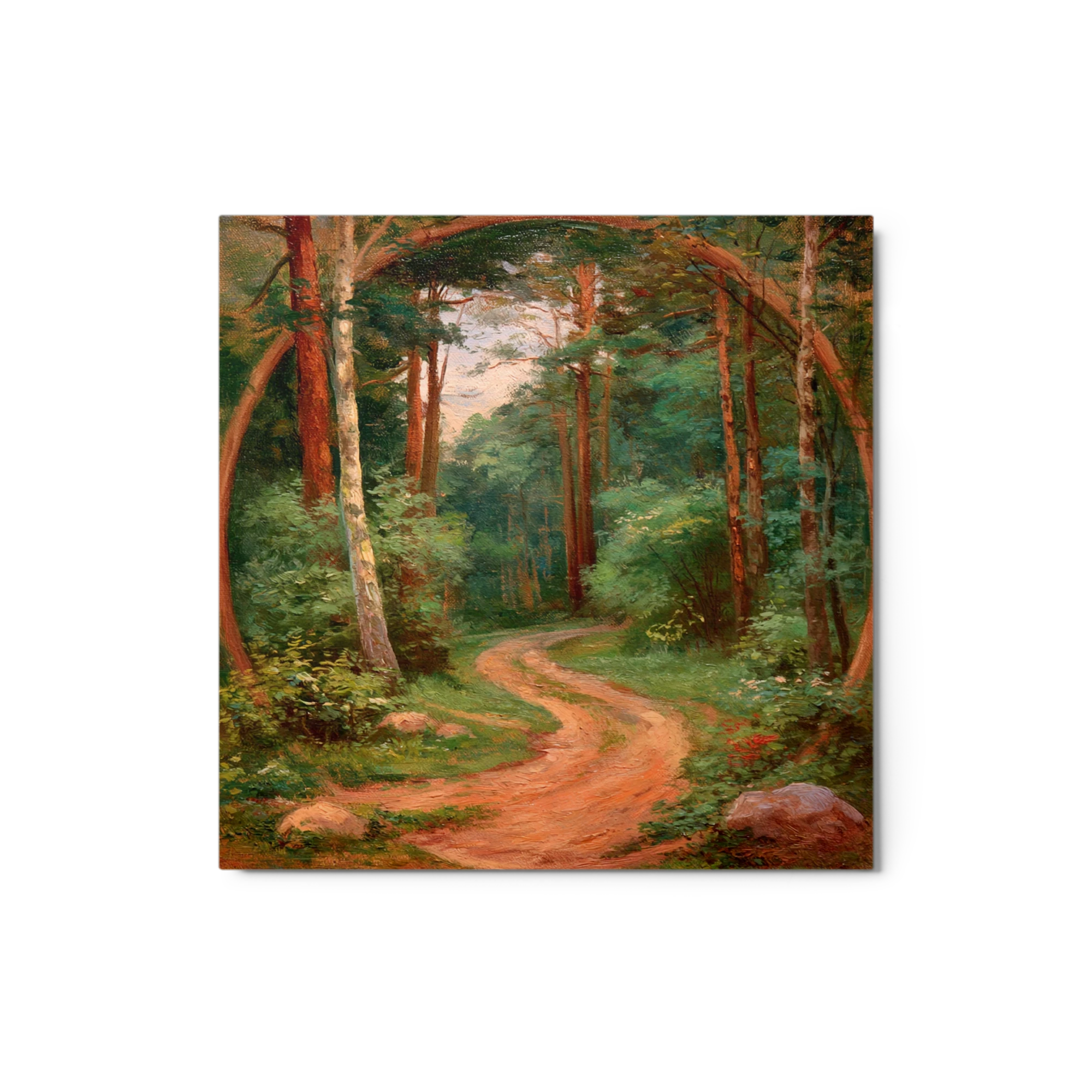 Winding Forest Path