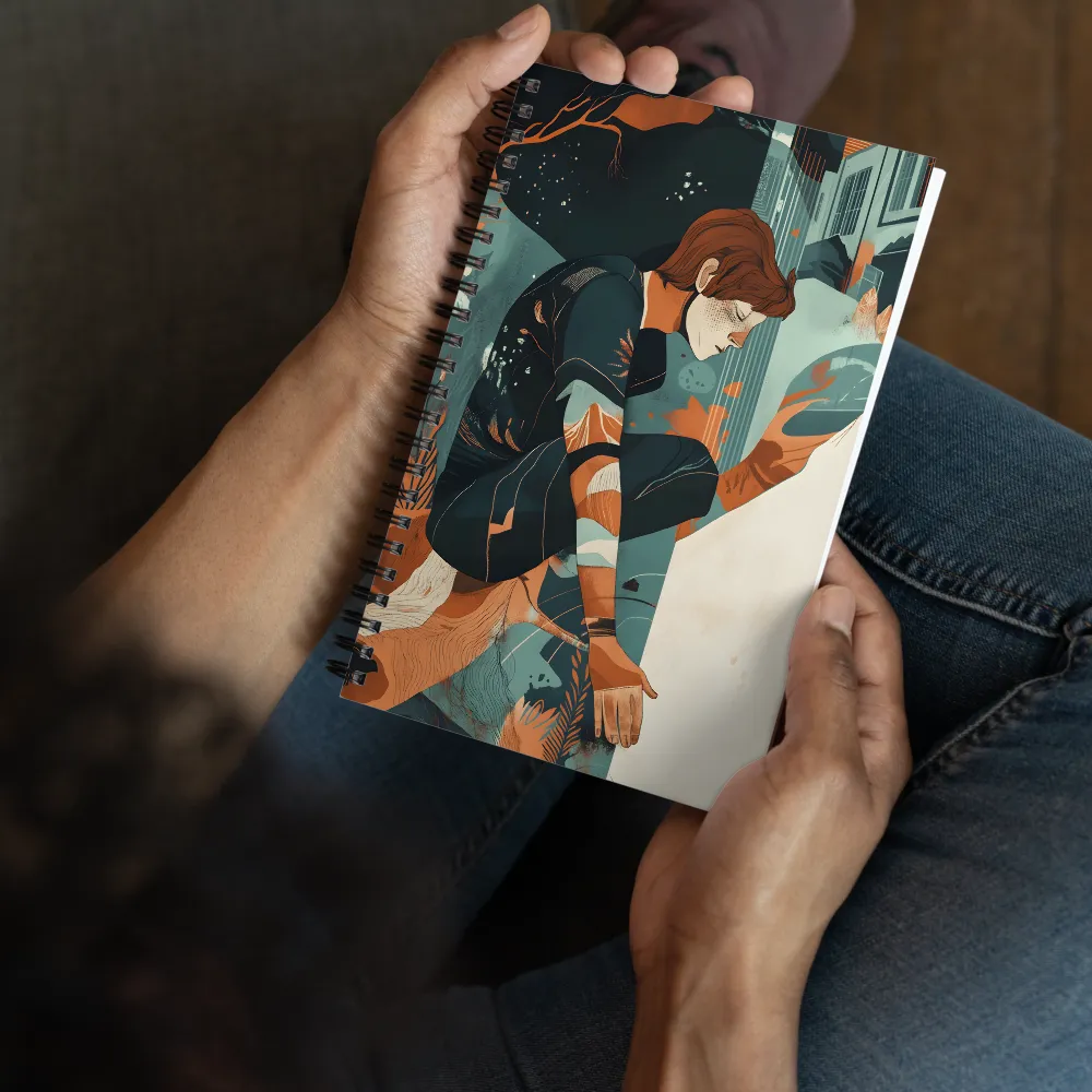 Pondering in the Abstract 
 Spiral Notebook | 140 pages