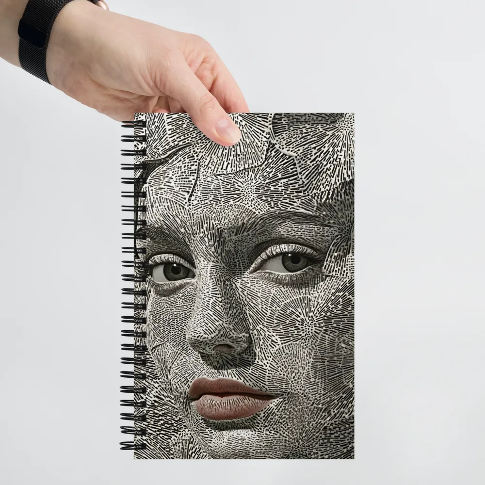The Patterned Gaze 
 Spiral Notebook | 140 pages