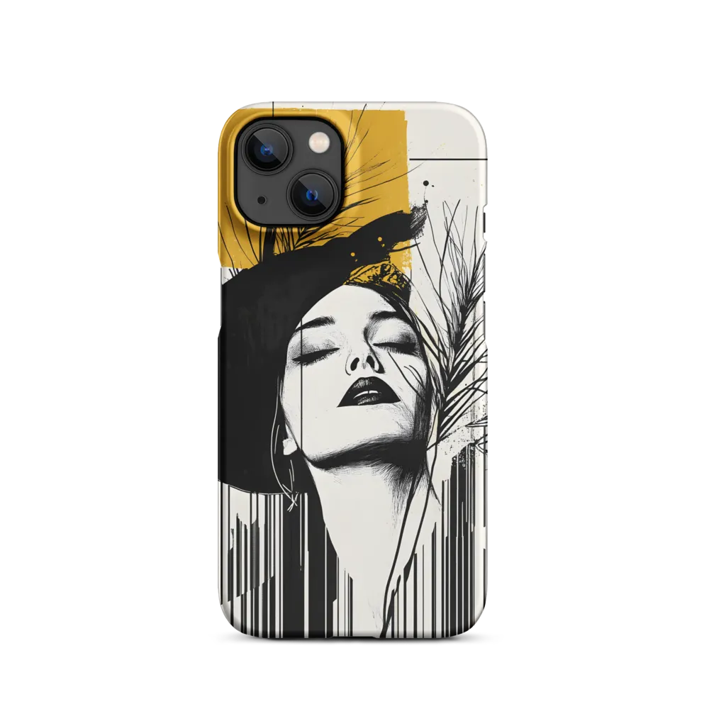 Chic Elegance in Yellow | Phone Case