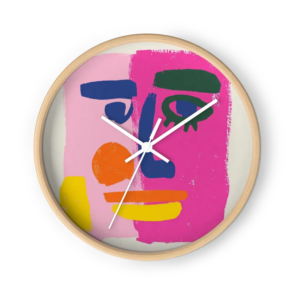 Split Face in Pink