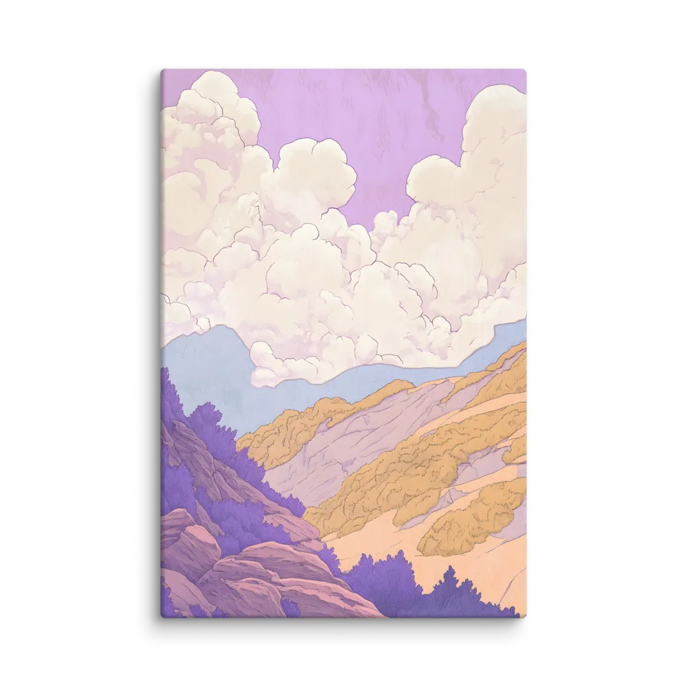 Lilac Mountain Dream 
 Canvas | 12″x 18″